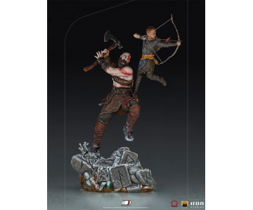 							Kratos and Atreus - God of War Malta, 							Planet Consoles Malta