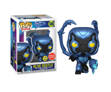							Funko POP! Movies: DC Blue Beetle - Blue Beetle with Weapon 3.7-in Vinyl Figure GameStop Exclusive Malta, 							Planet Consoles Malta