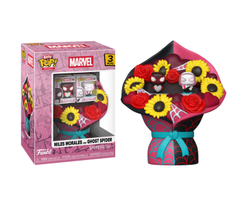 Bitty Pop! Bouquet: Spider-Man - Miles Morales & Ghost Spider Malta,  Standard Pop! Malta, Planet Consoles Malta